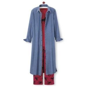 Northstyle lightweight denim jacket/coverup